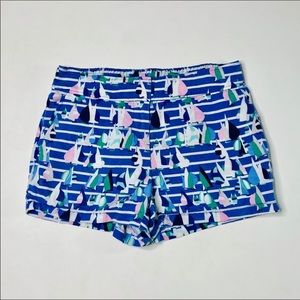 Vineyard Vines Shorts Pockets Blue Sailboat 4